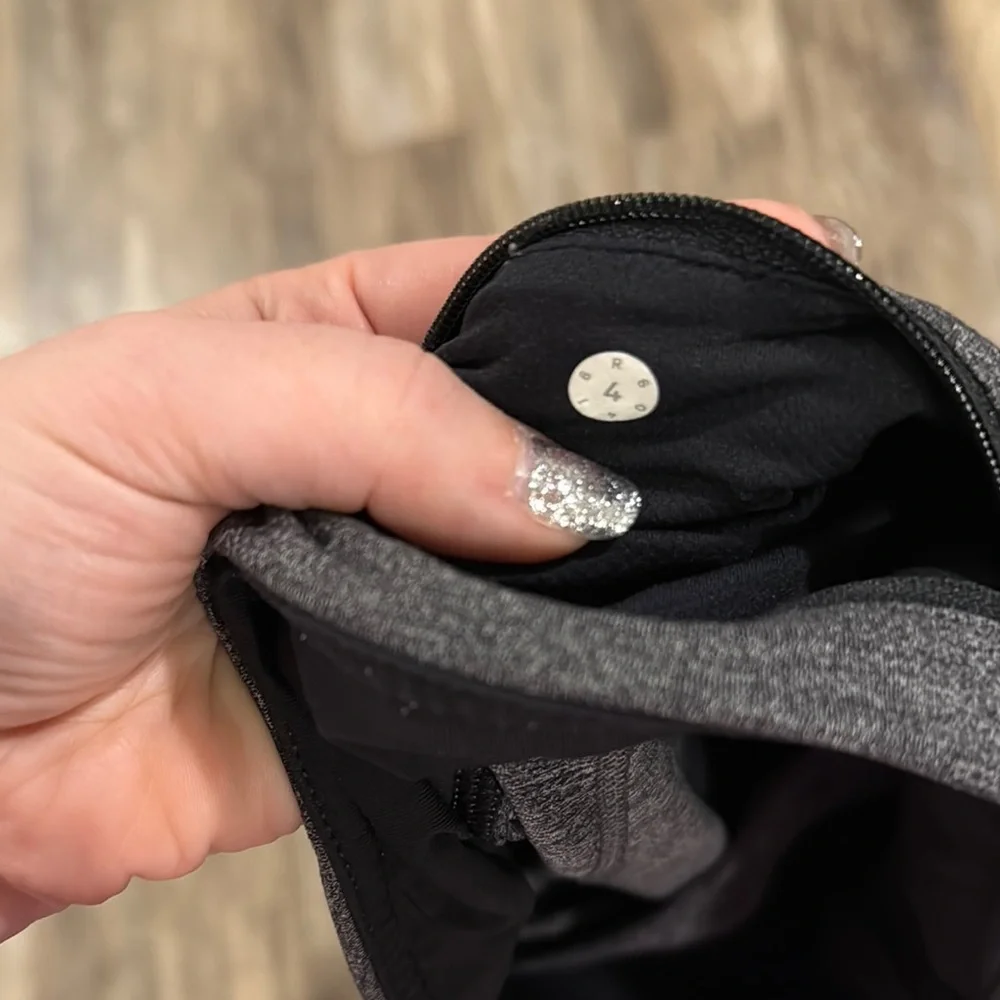 Worn Lululemon Gray Leggings size 4
